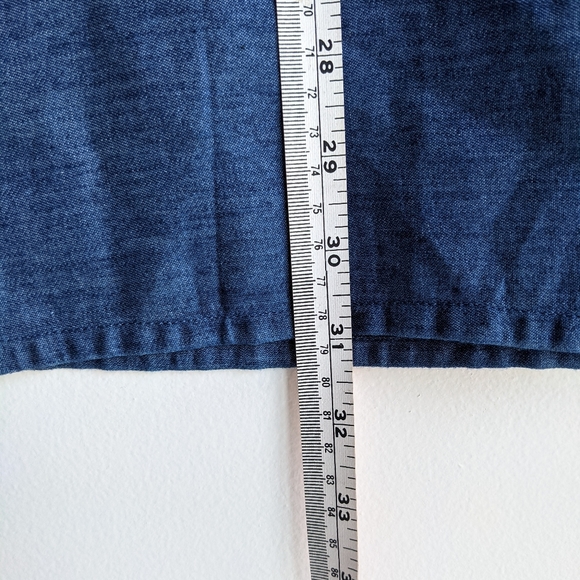 Light Chambray Off the shoulder embroidered dress - Picture 8 of 8